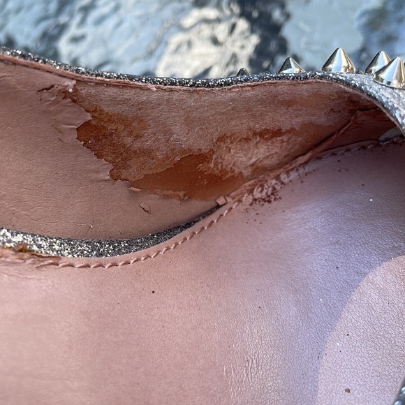 Vince Camputo dark silver studded Madelyn size 7.5 - Picture 7 of 7